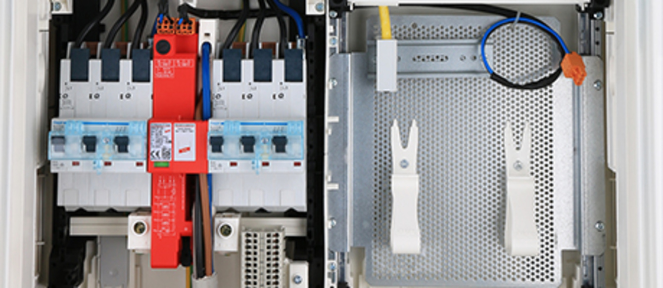 Hausanschluss, Zähler und Unterverteiler bei EH-TEC GmbH in Kitzingen